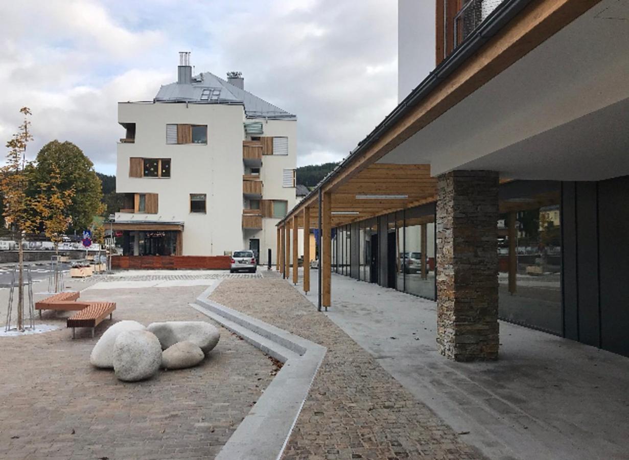 Wellness Rezidence Javor, Ubytovani Se Zasklenou Terasou V Centru Zelezne Rudy Железна-Руда Экстерьер фото